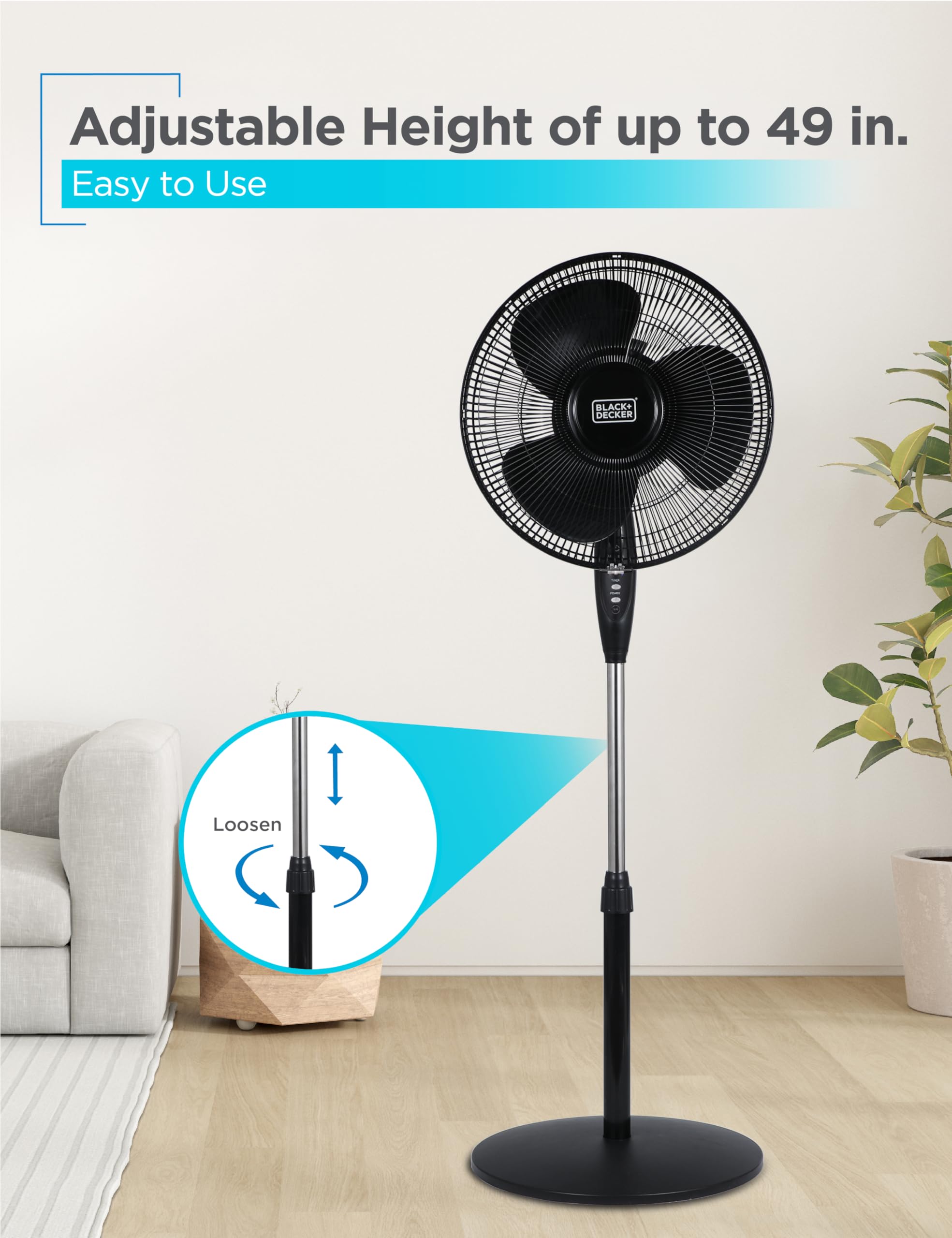 BLACK+DECKER rejilla desmontable lista para limpieza y mantenimiento sencillo