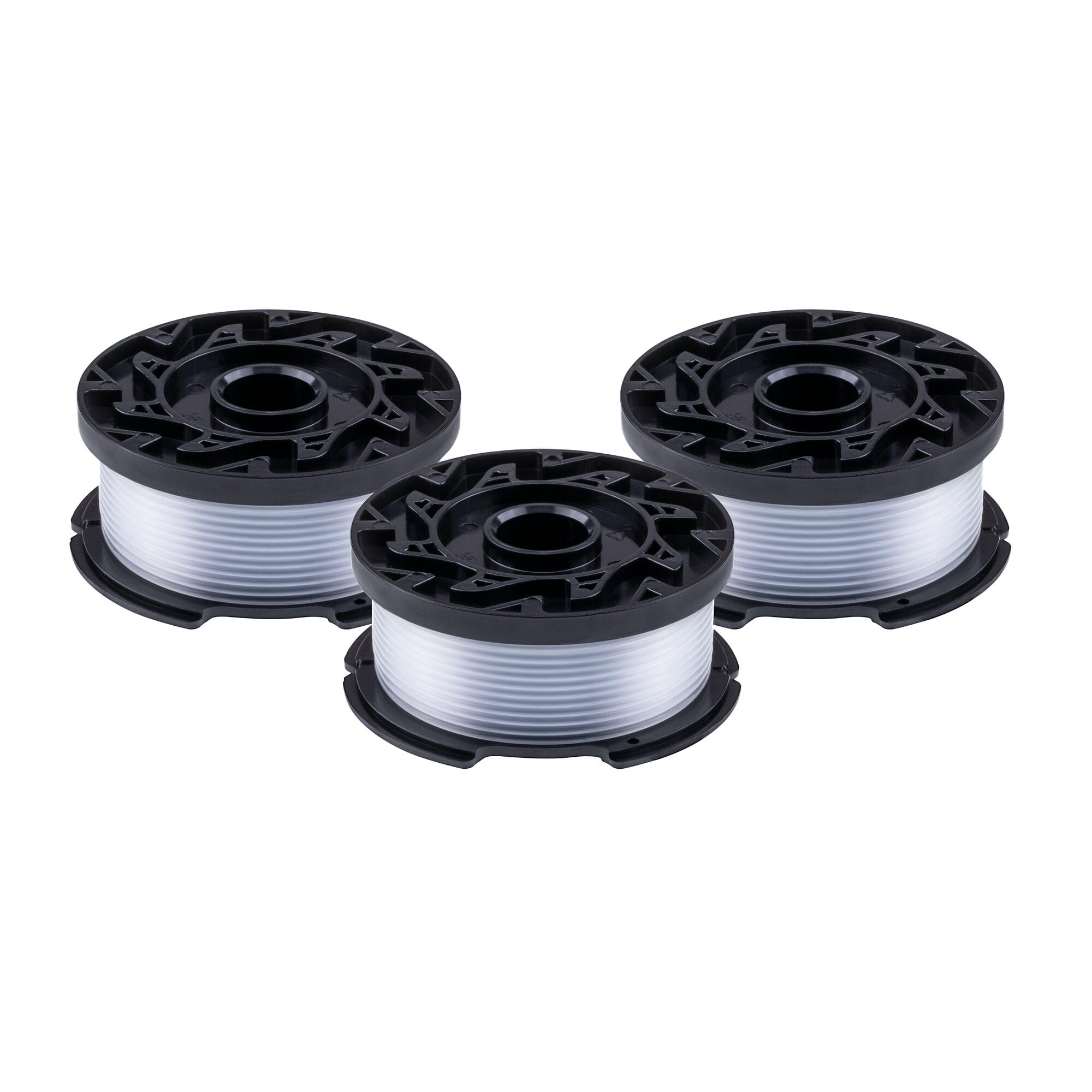 BLACK+DECKER tres carretes dispuestos, suministro duradero para mantenimiento