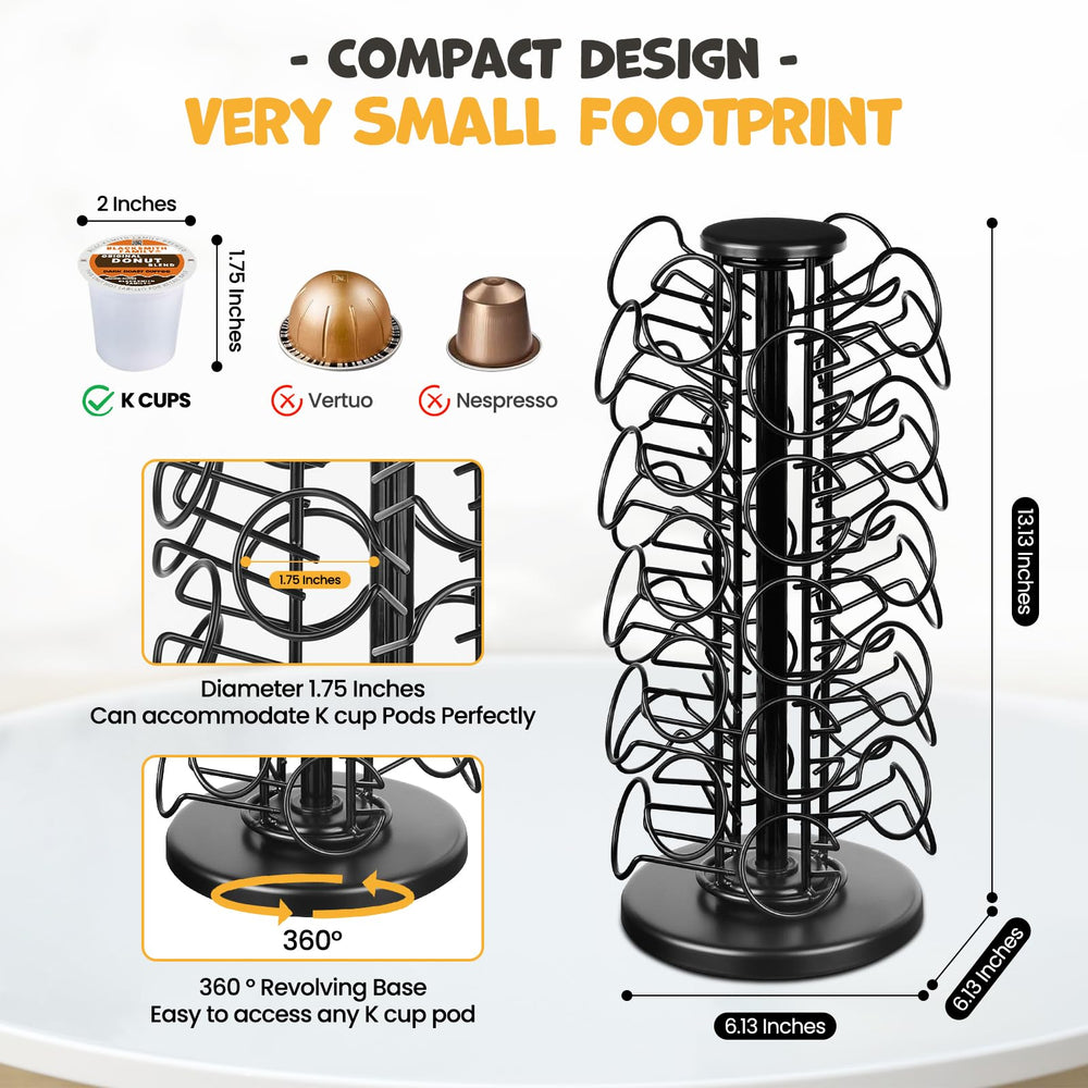 BLACKSMITH FAMILY smooth rotating base enabling quick pod selection