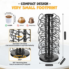 BLACKSMITH FAMILY smooth rotating base enabling quick pod selection
