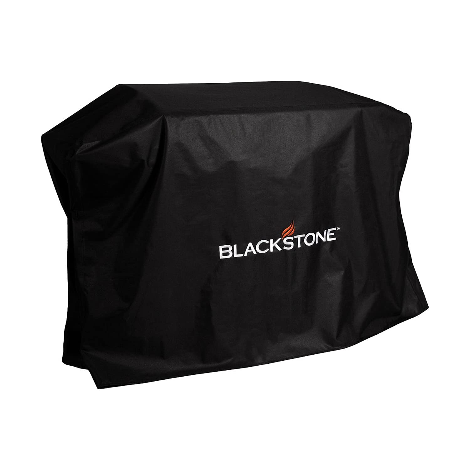 Blackstone cover front view showing full fit and weather protection benefit
