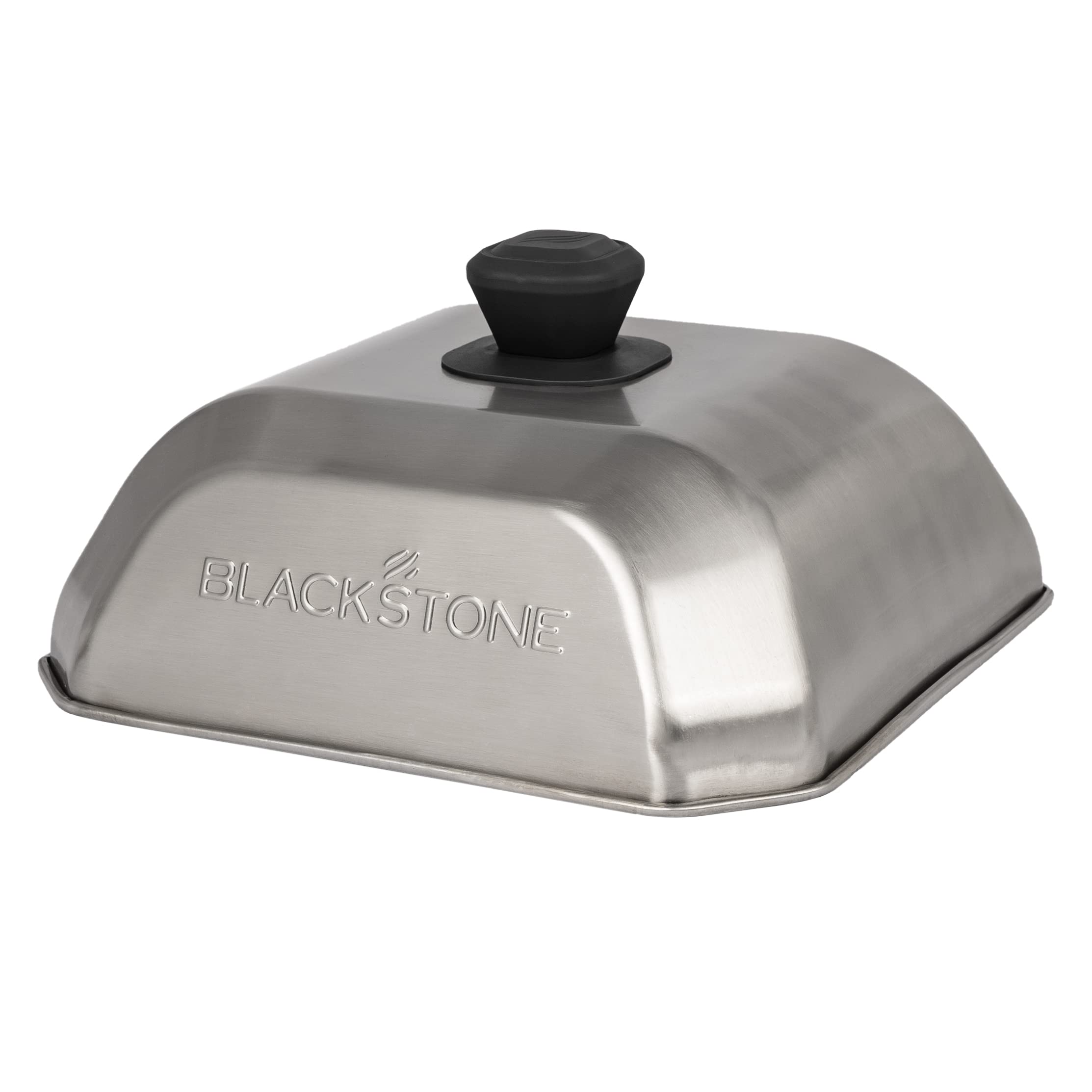 Blackstone tapa basting frontal mostrando forma cuadrada y cobertura