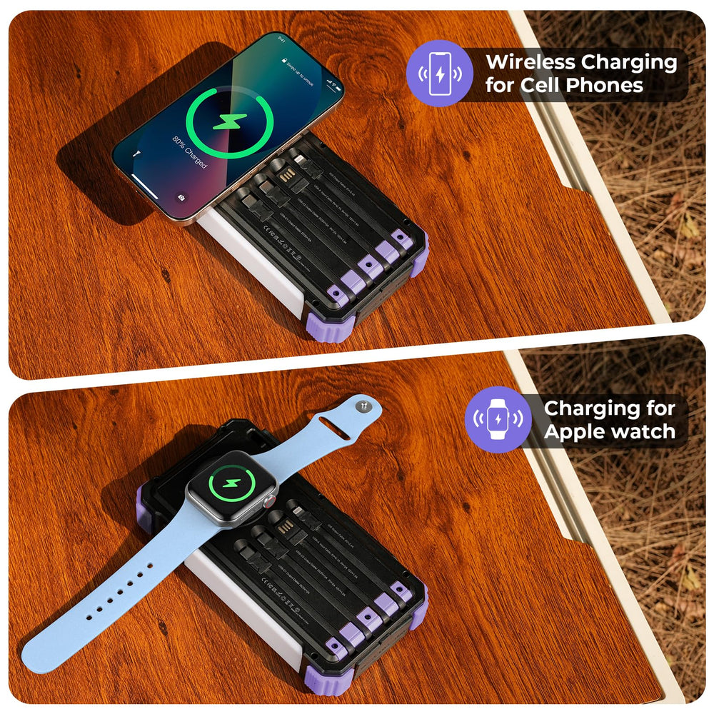 BLAVOR carga inalámbrica con Apple Watch encima, ventaja: recarga sin cables para reloj