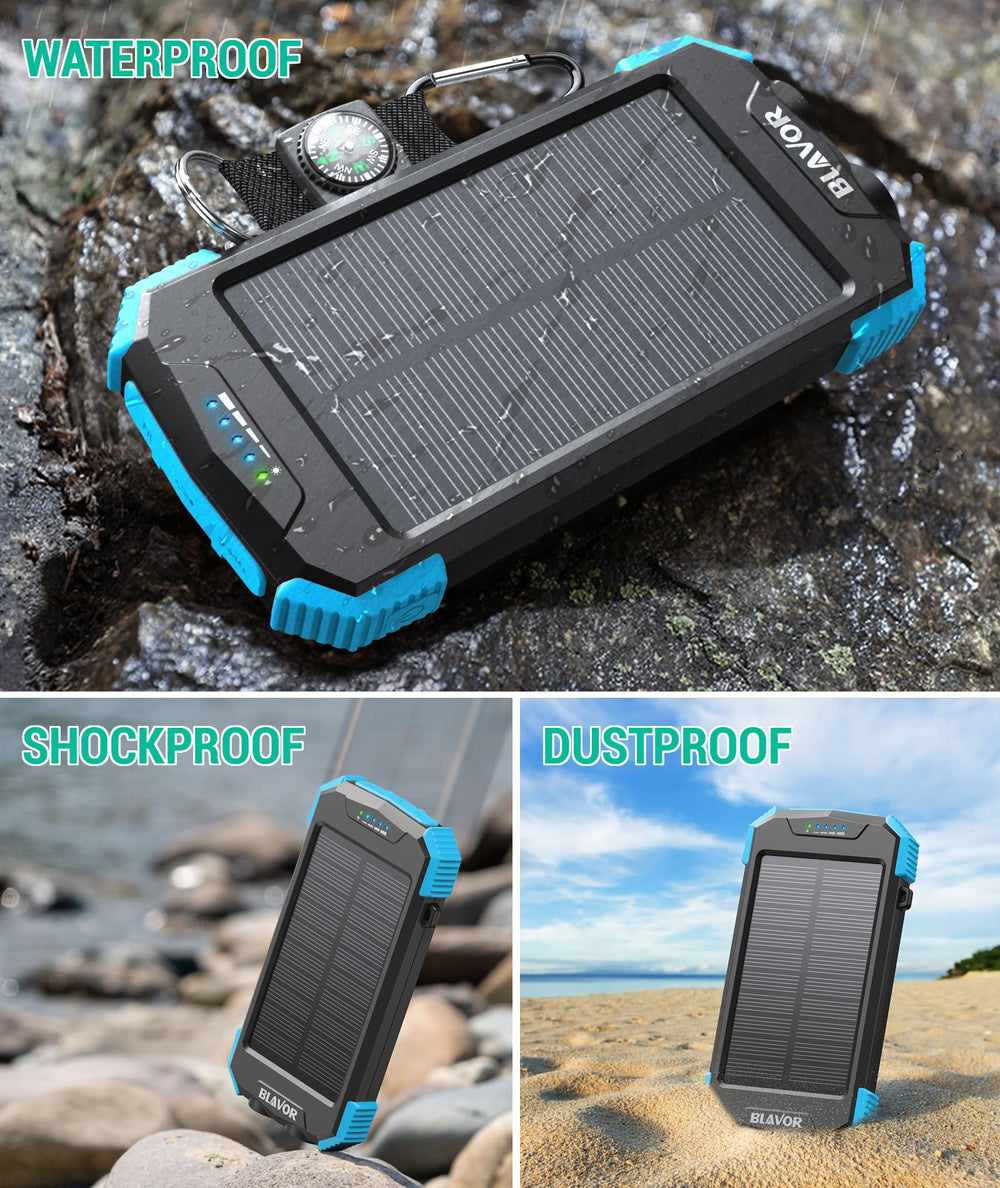 BLAVOR mosquetón con brújula sujeto a mochila ideal para rutas y seguridad