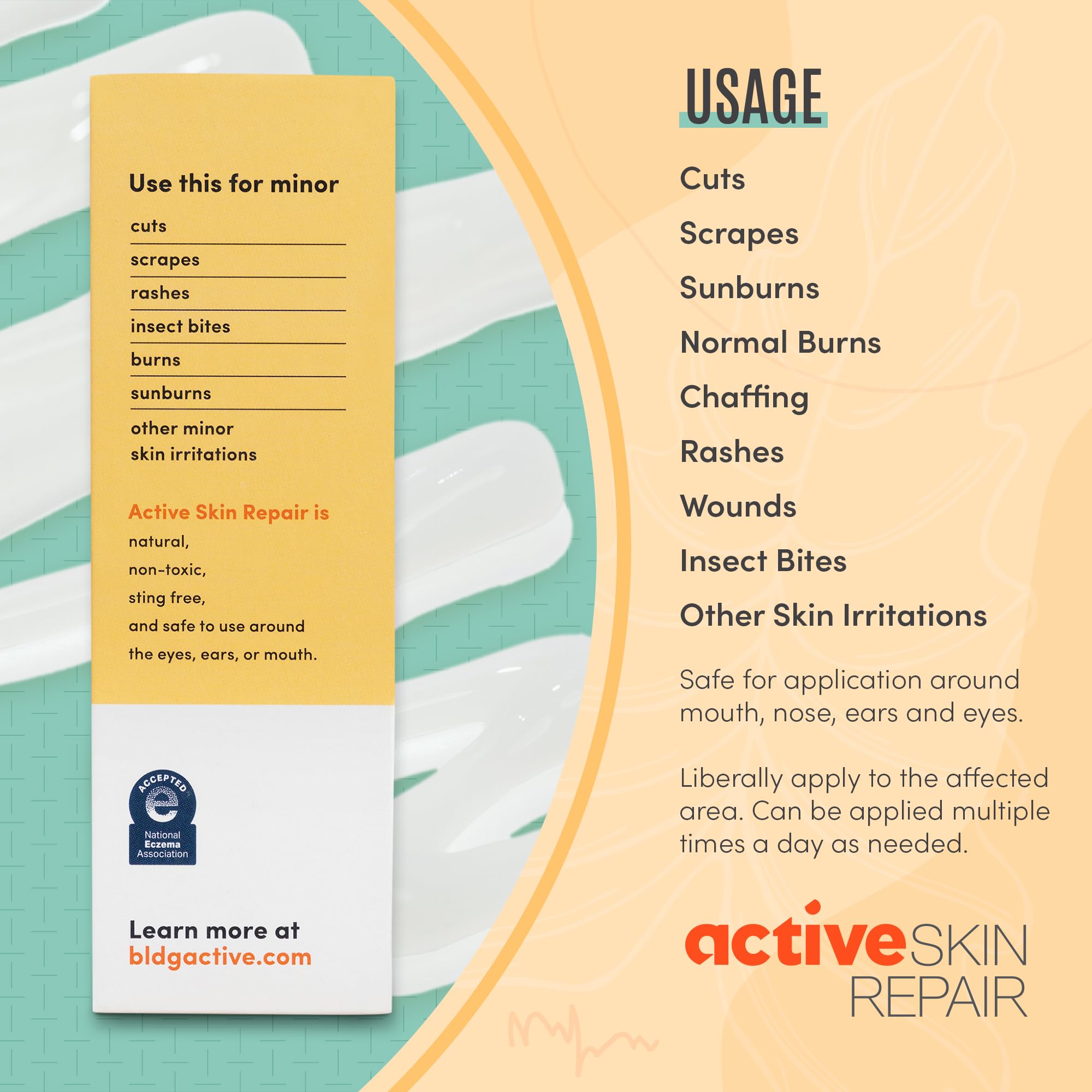 BLDG ACTIVE incluido en botiquín de viaje para primeros auxilios portátiles
