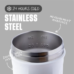 BlenderBottle primer plano de la BlenderBall 316 para mezclas sin grumos