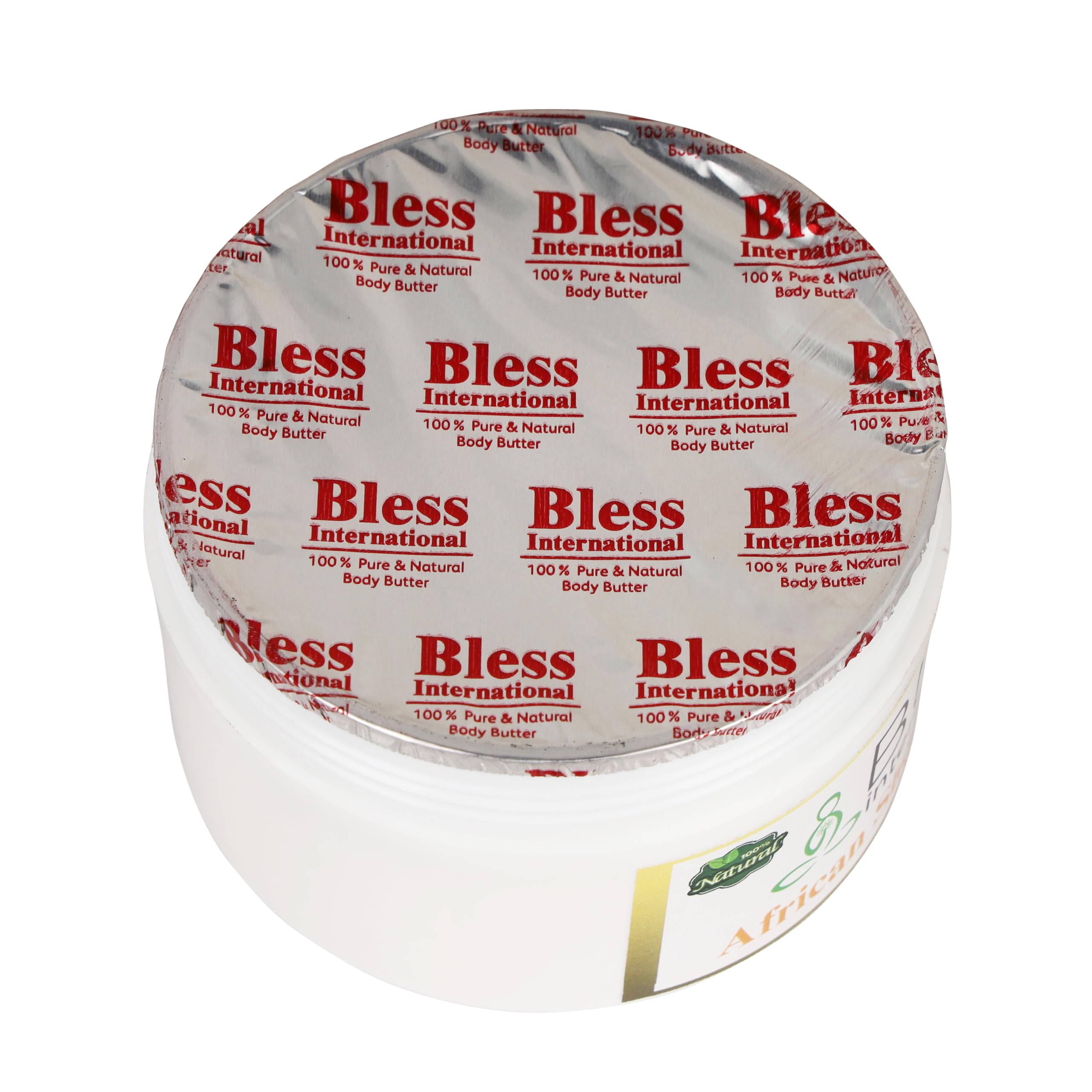 Bless International tarro abierto con manteca de cacao listo para uso DIY