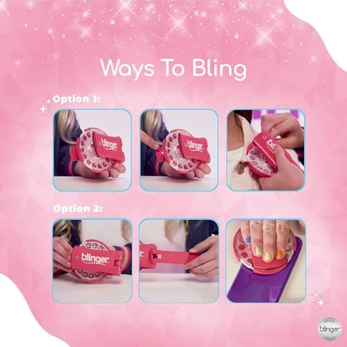 blinger caja abierta con Gem Stamper y 75 gemas, completa y lista para usar