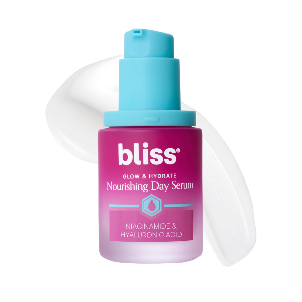 Bliss frente del producto mostrando etiqueta y beneficio luminosidad