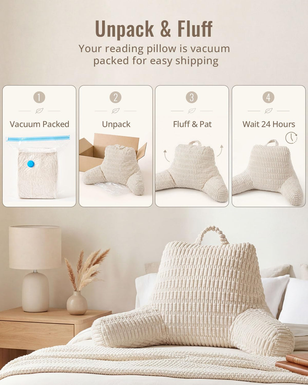 Blissful Diary en dormitorio mostrando estilo neutro decorativo