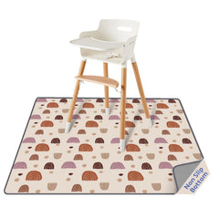 Blissful Diary frontal de la splat mat bajo trona protegiendo el suelo