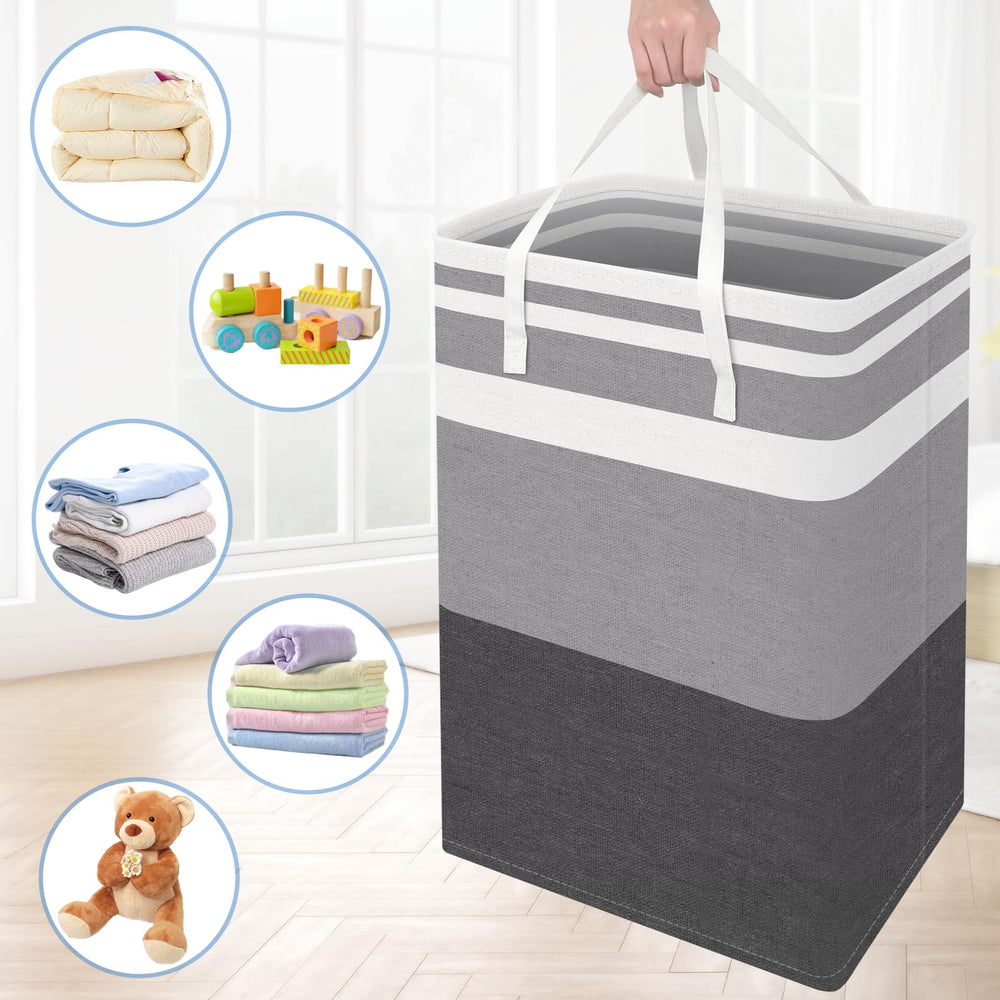 BlissTotes cesto en dormitorio mostrando organización y estética