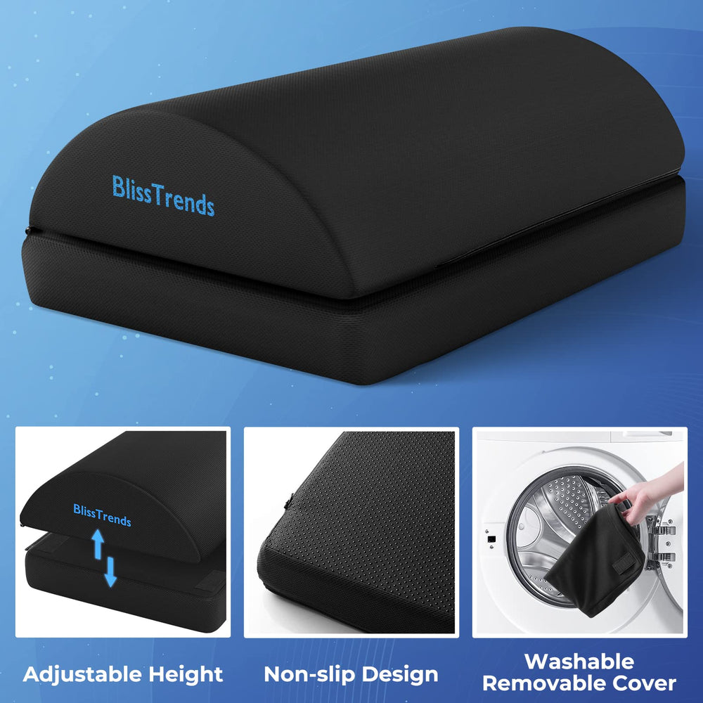 BlissTrends comparación de tamaño junto a una mochila, ideal para viajes