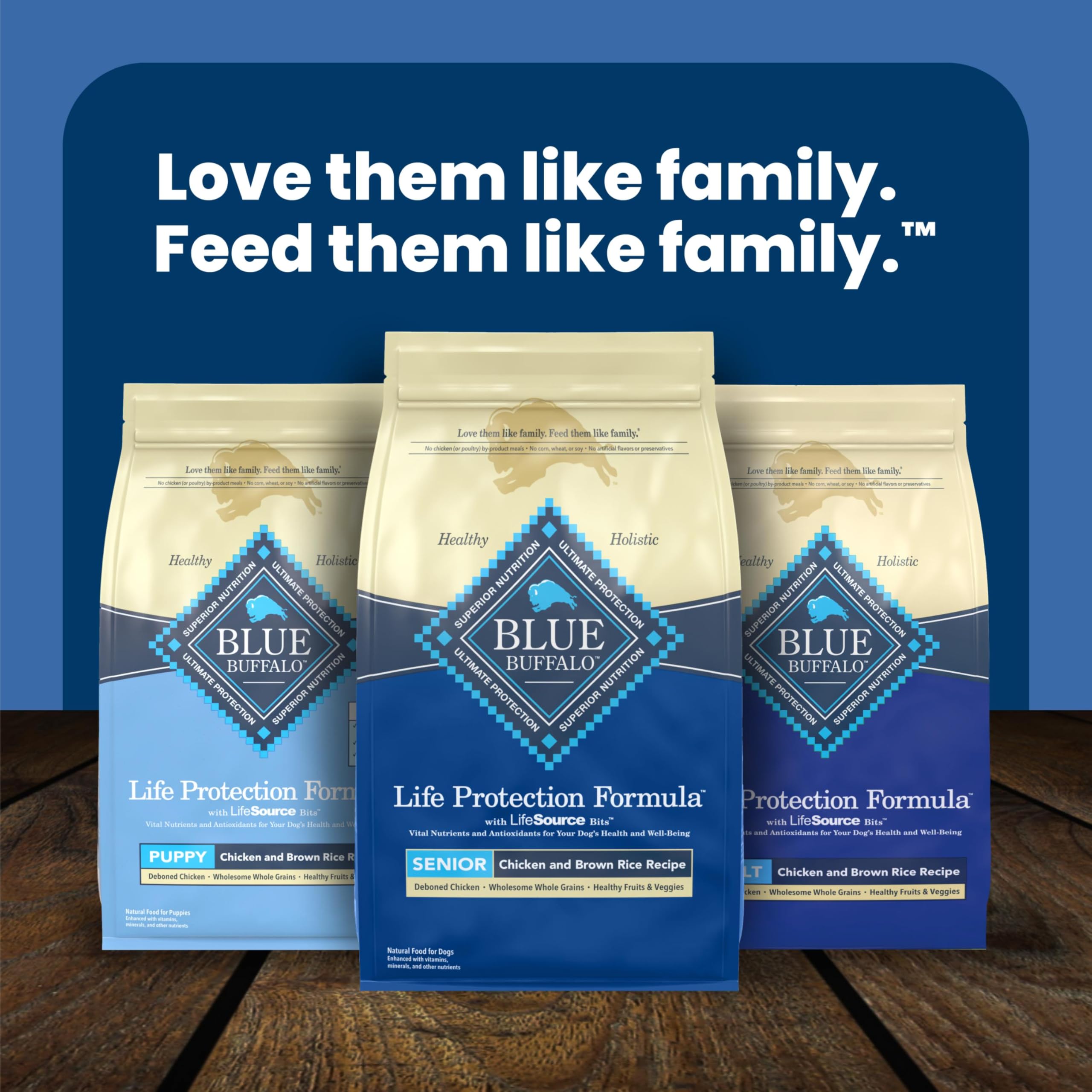 Blue Buffalo cierre de bolsa hermético para mantener frescura
