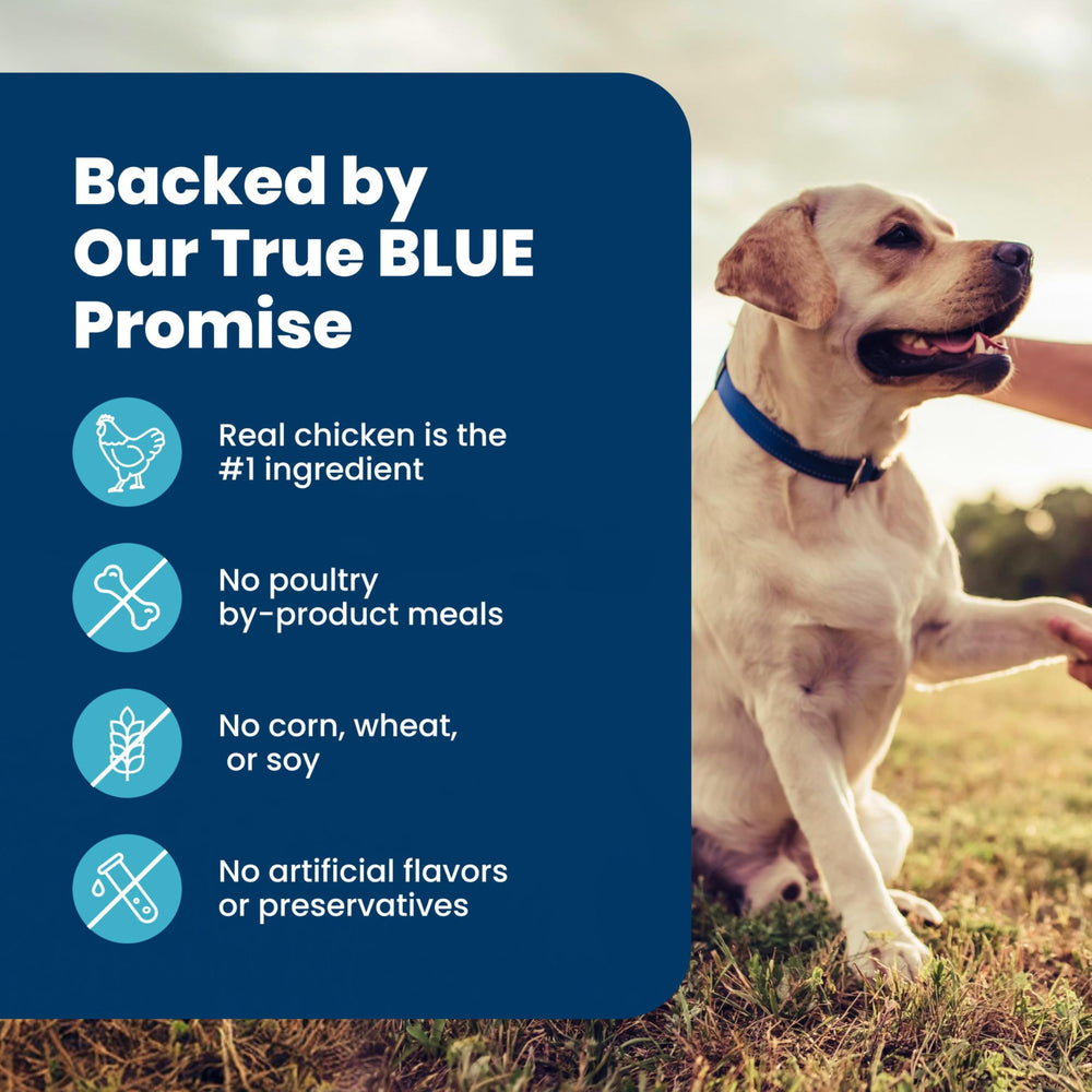 Blue Buffalo etiqueta nutricional detallada con información clara