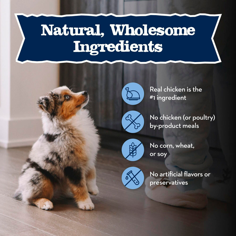 Blue Buffalo etiqueta nutricional con información clara y detallada