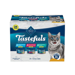 Blue Buffalo empaque frontal que muestra variedad y beneficios