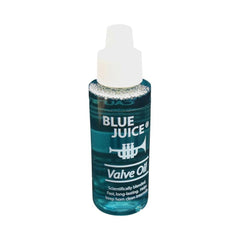 Blue Juice en uso lubricando válvula de trompeta para respuesta rápida