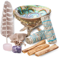 BLUE RIVER SAGE manojo frontal mostrando calidad y beneficio purificador