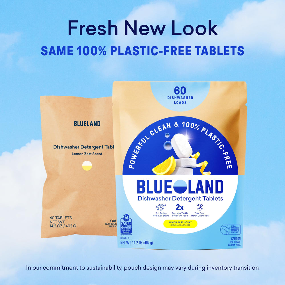 BLUELAND entorno de cocina con producto, promueve vida sostenible