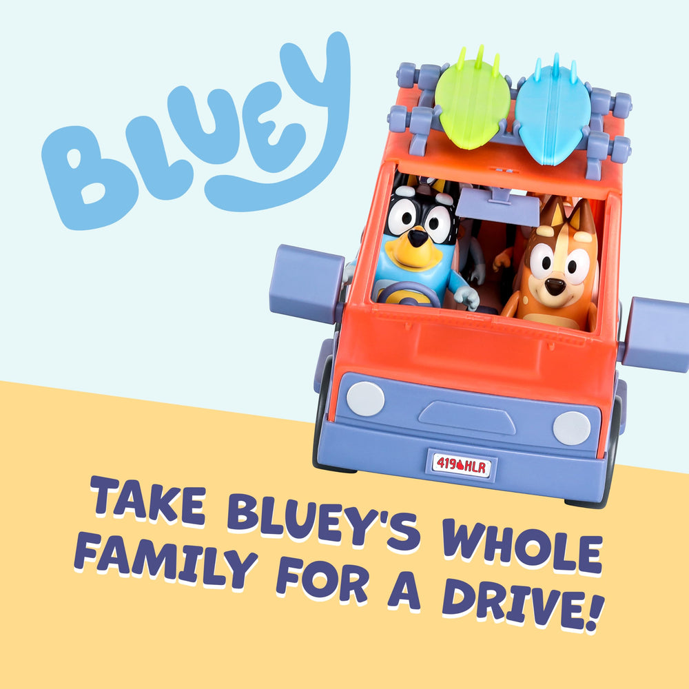 Bluey figuras de la familia Heeler posables para juego imaginativo