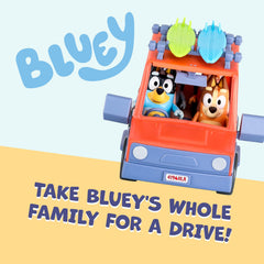 Bluey figuras de la familia Heeler posables para juego imaginativo