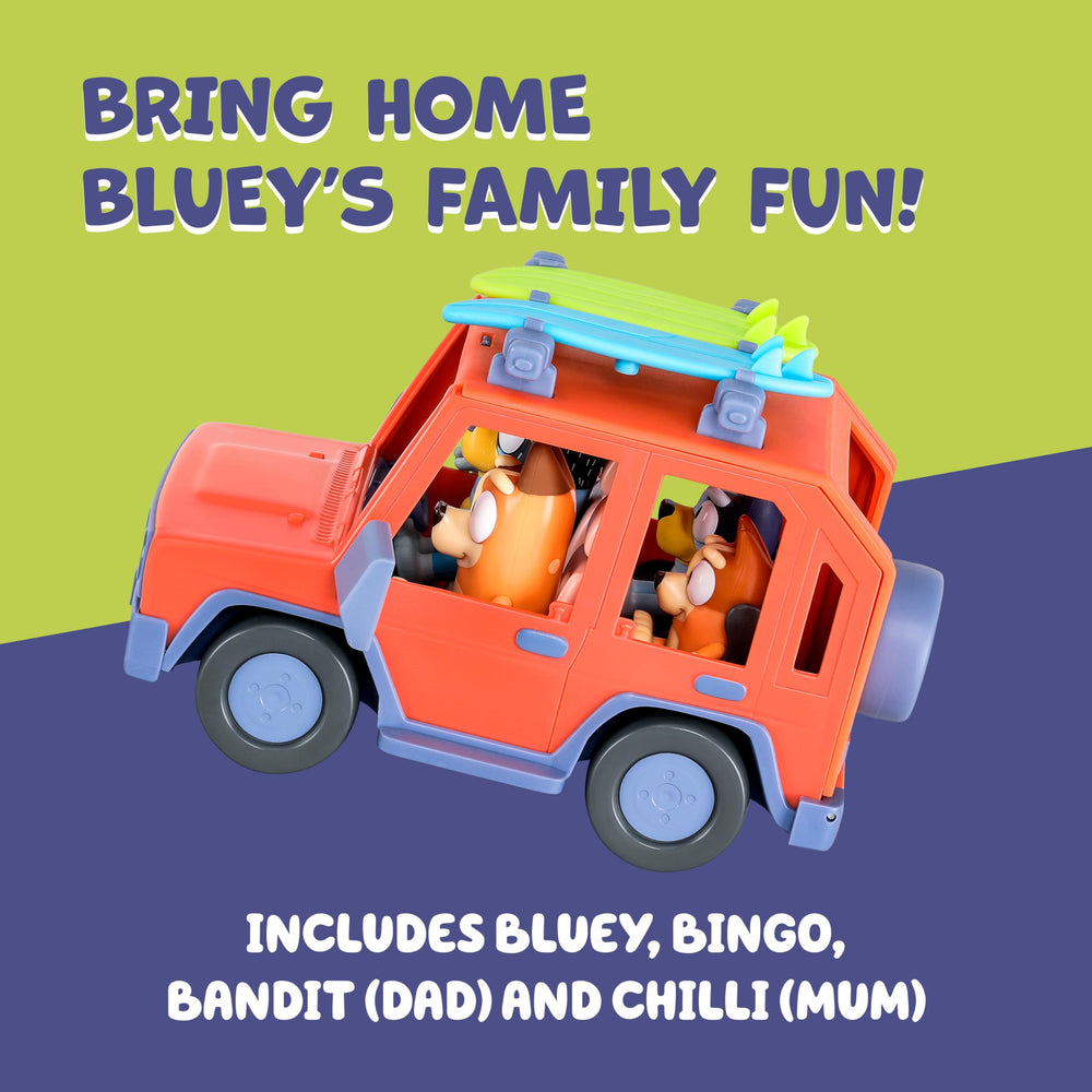 Bluey hoja de pegatinas para personalizar el coche y fomentar creatividad