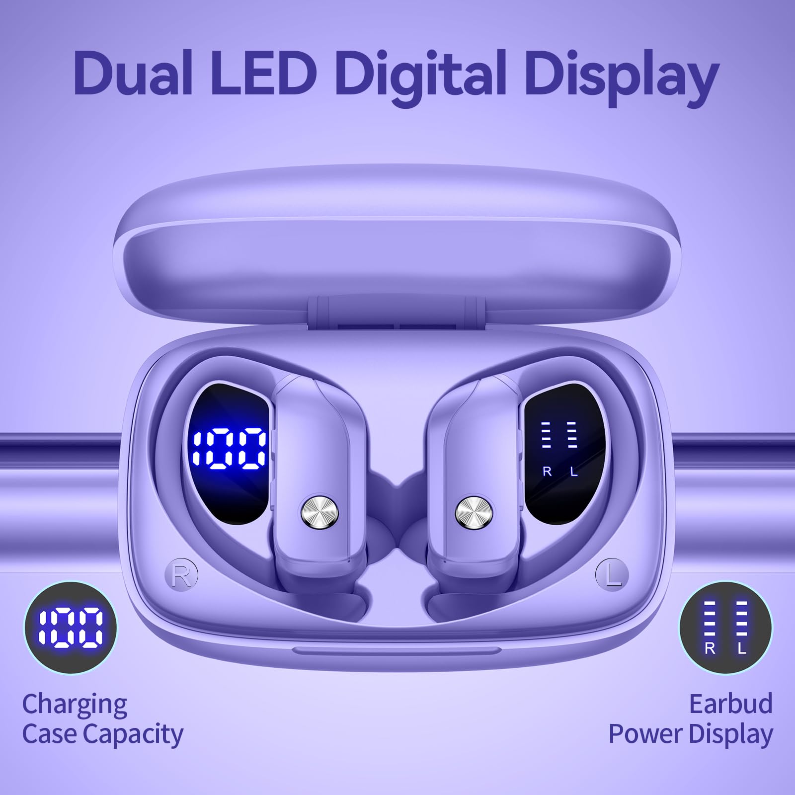 bmani estuche con pantalla LED mostrando carga, control visual inmediato