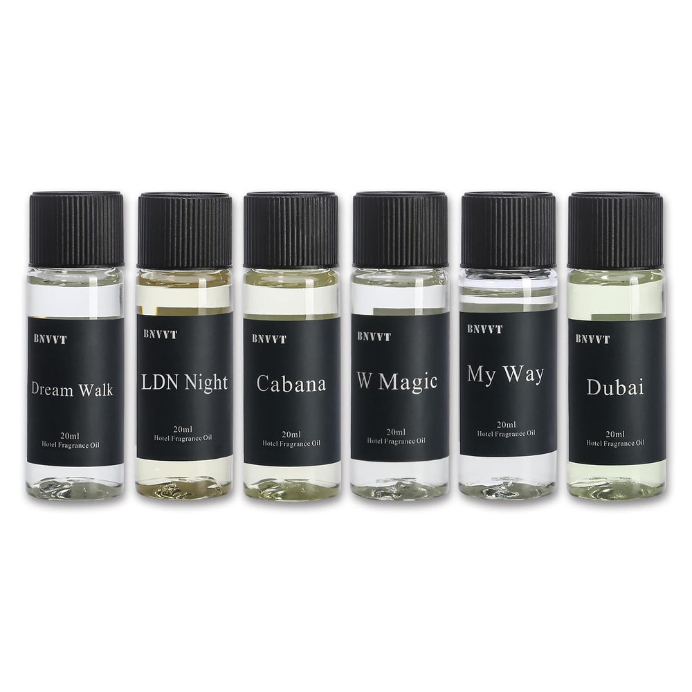 BNVVT estuche frontal elegante mostrando las seis botellas, ideal para regalo