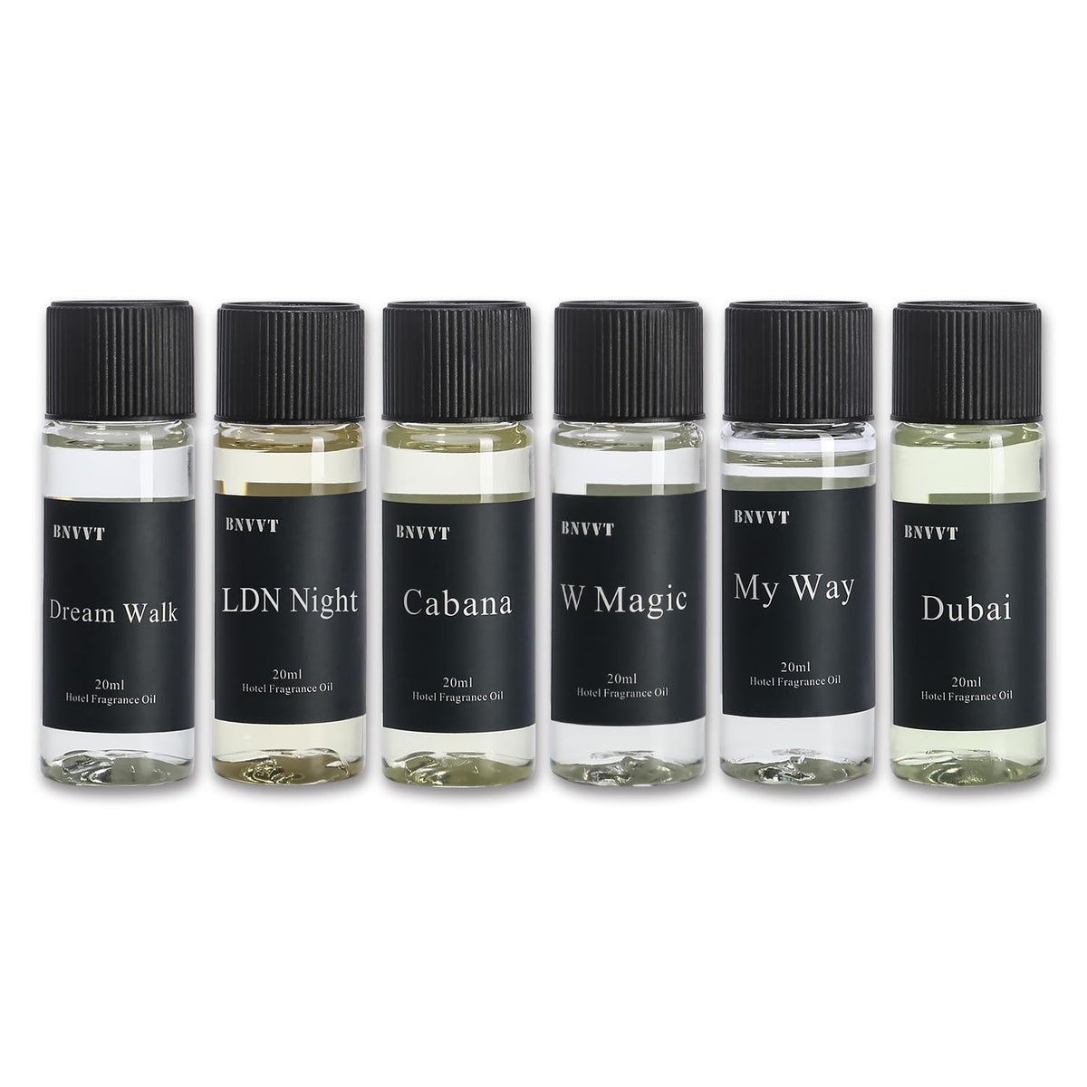 BNVVT estuche frontal elegante mostrando las seis botellas, ideal para regalo