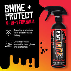 Boat Juice atomizador visible para aplicación rápida y segura