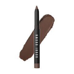 Bobbi Brown delineador frontal mostrando color chocolate y formato práctico
