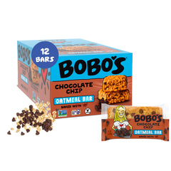 Bobo's paquete frontal de 12 barras, conveniencia para meriendas