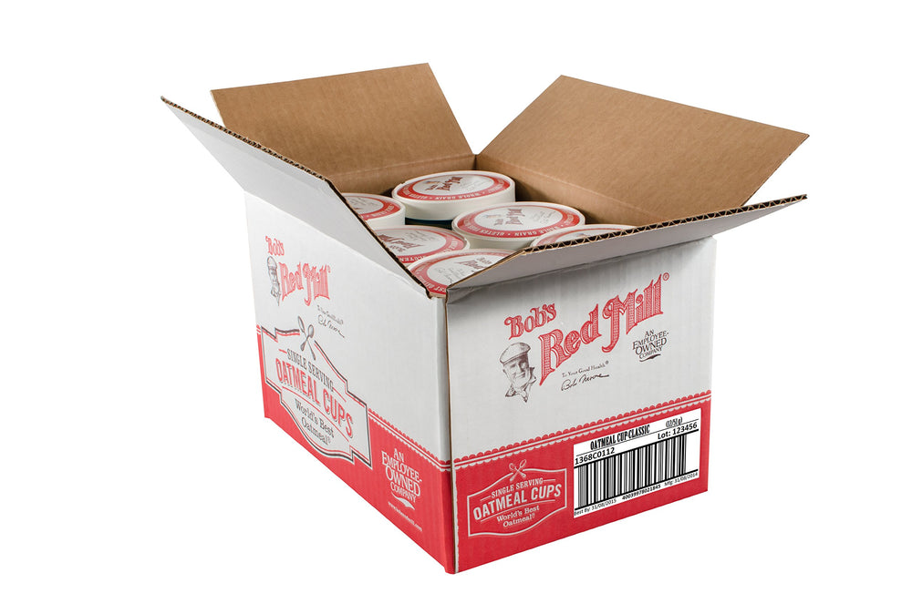 Bob's Red Mill etiqueta con información nutricional clara y detallada