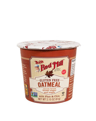 Bob's Red Mill cierre y rótulo legible que facilita transporte seguro