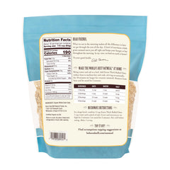 Bob's Red Mill granos enteros y hojuelas que evidencian integridad del cereal