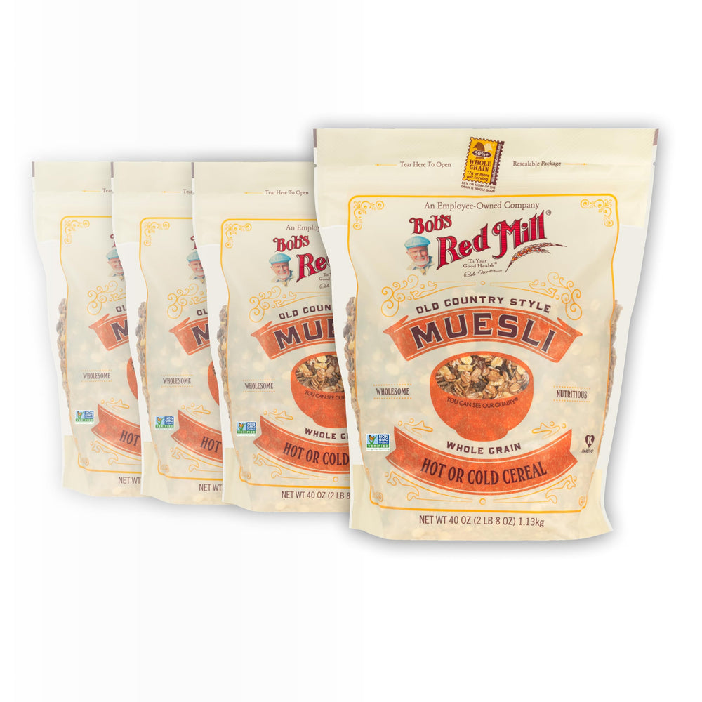 Bob's Red Mill pack frontal mostrando etiqueta y tamaño, ideal para despensa
