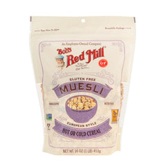 Bob's Red Mill textura crujiente en primer plano aporta sensación natural