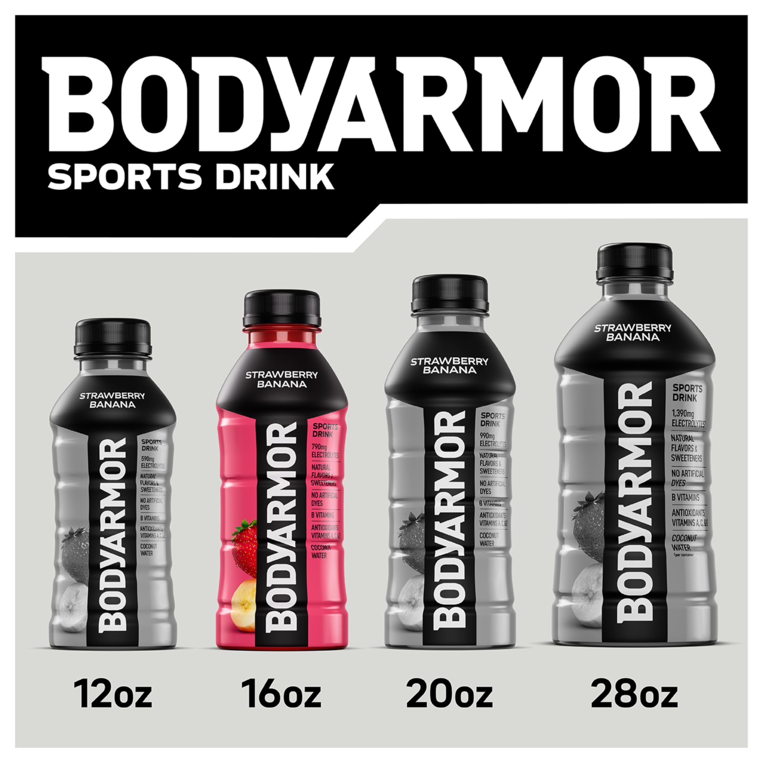 BODYARMOR tapa y pico vertido para servir sin derrames