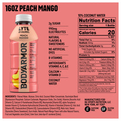 BODYARMOR Lyte enfoque del líquido y textura que ilustra frescura natural