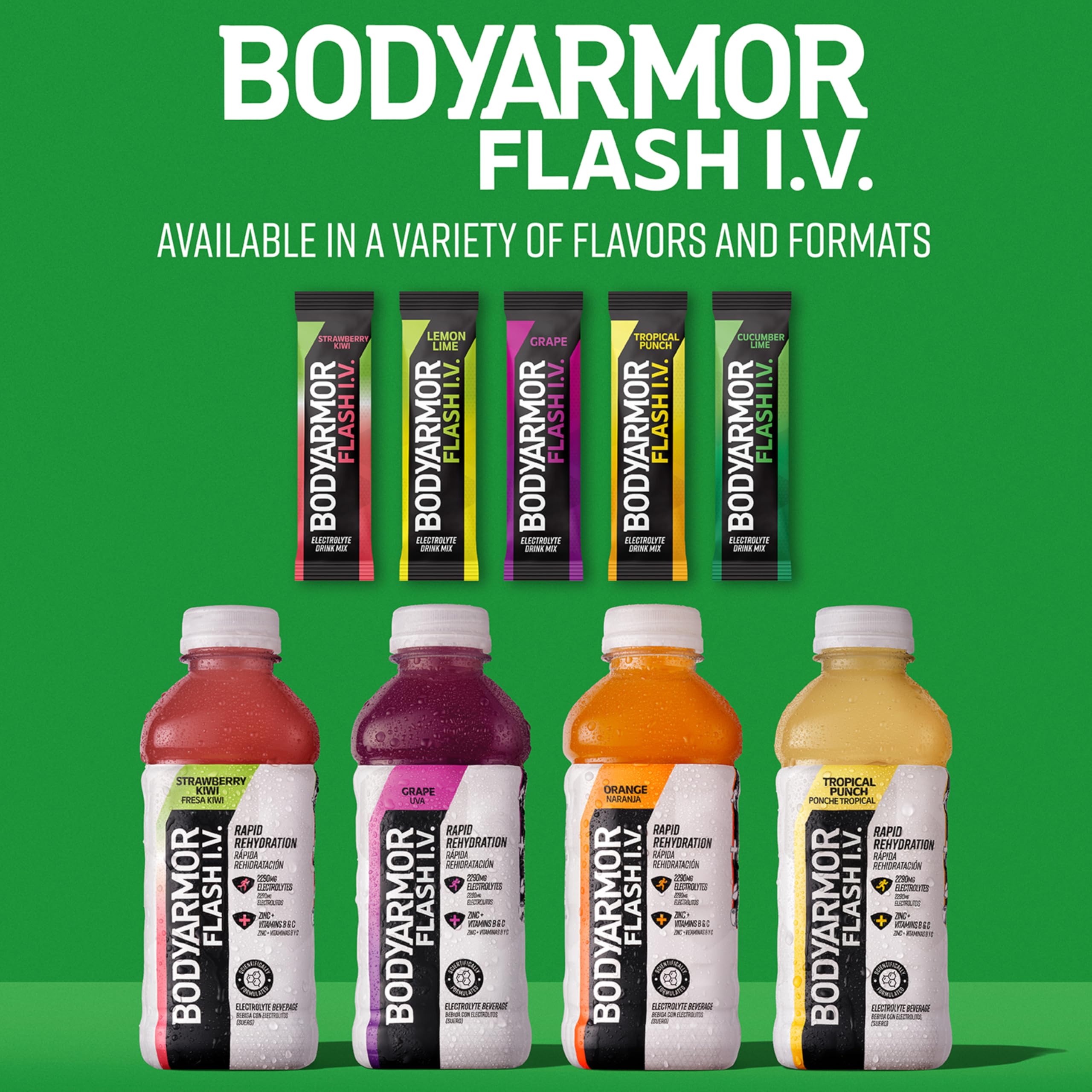 BODYARMOR uso durante entrenamiento en exterior para rehidratación efectiva