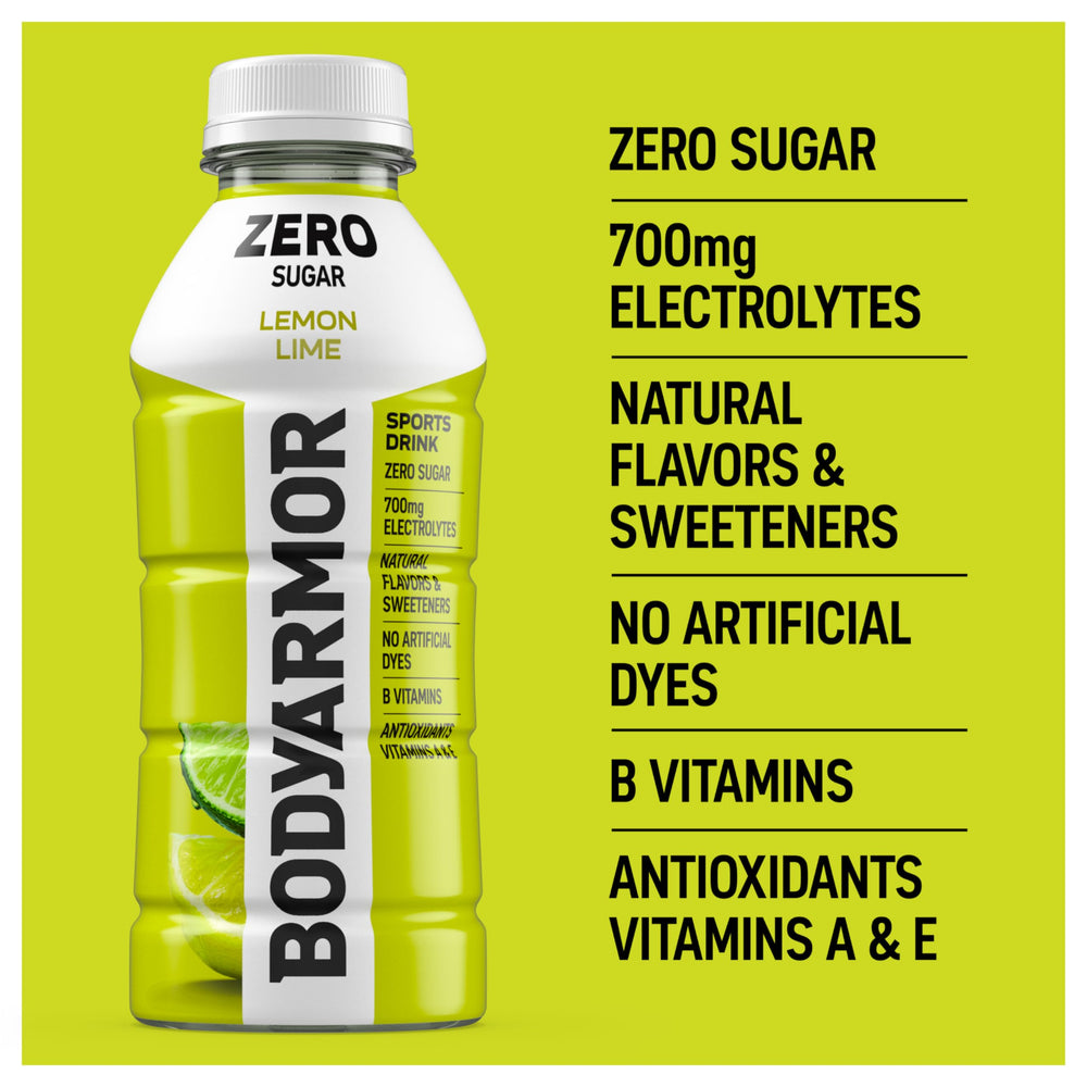 BODYARMOR pack de 12 botellas listo para almacenamiento