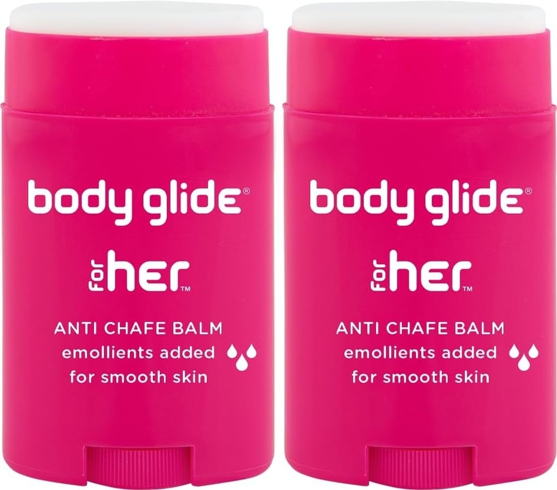 BodyGlide For Her front packaging showing product and benefits
