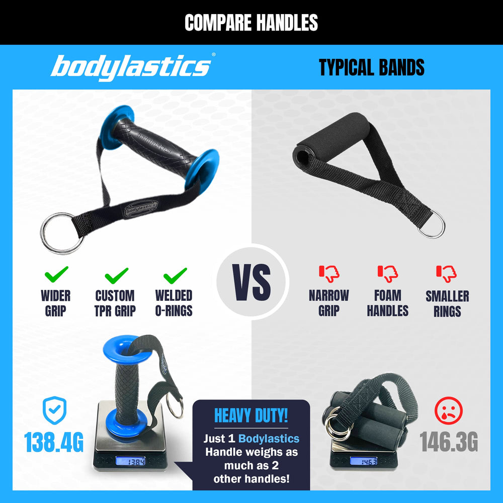 Bodylastics correas de tobillo acolchadas para entrenamientos de piernas