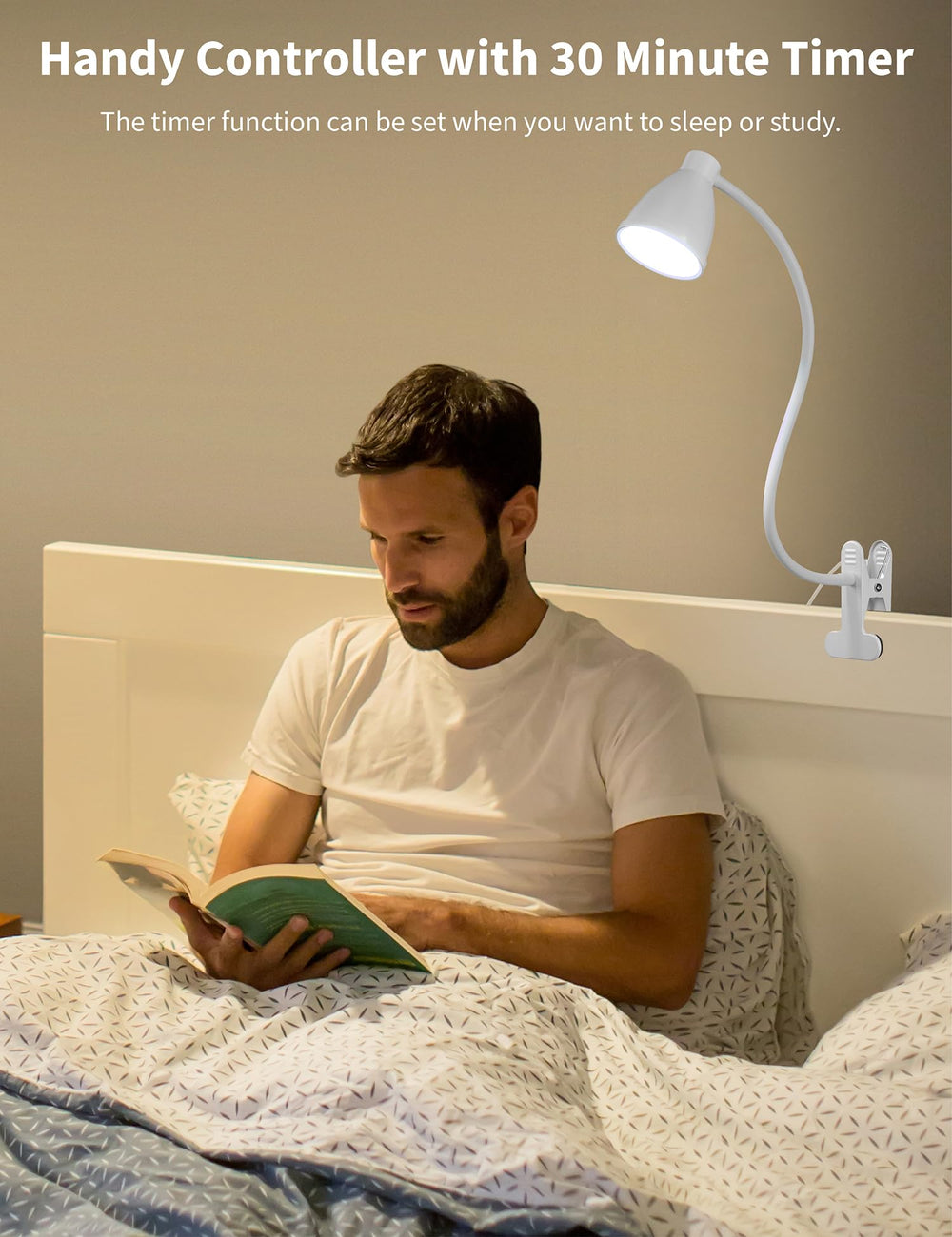 BOHON cuello flexible 360 grados para dirigir la luz