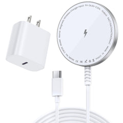 Bohuma cargador MagSafe frontal mostrando diseño compacto y práctico