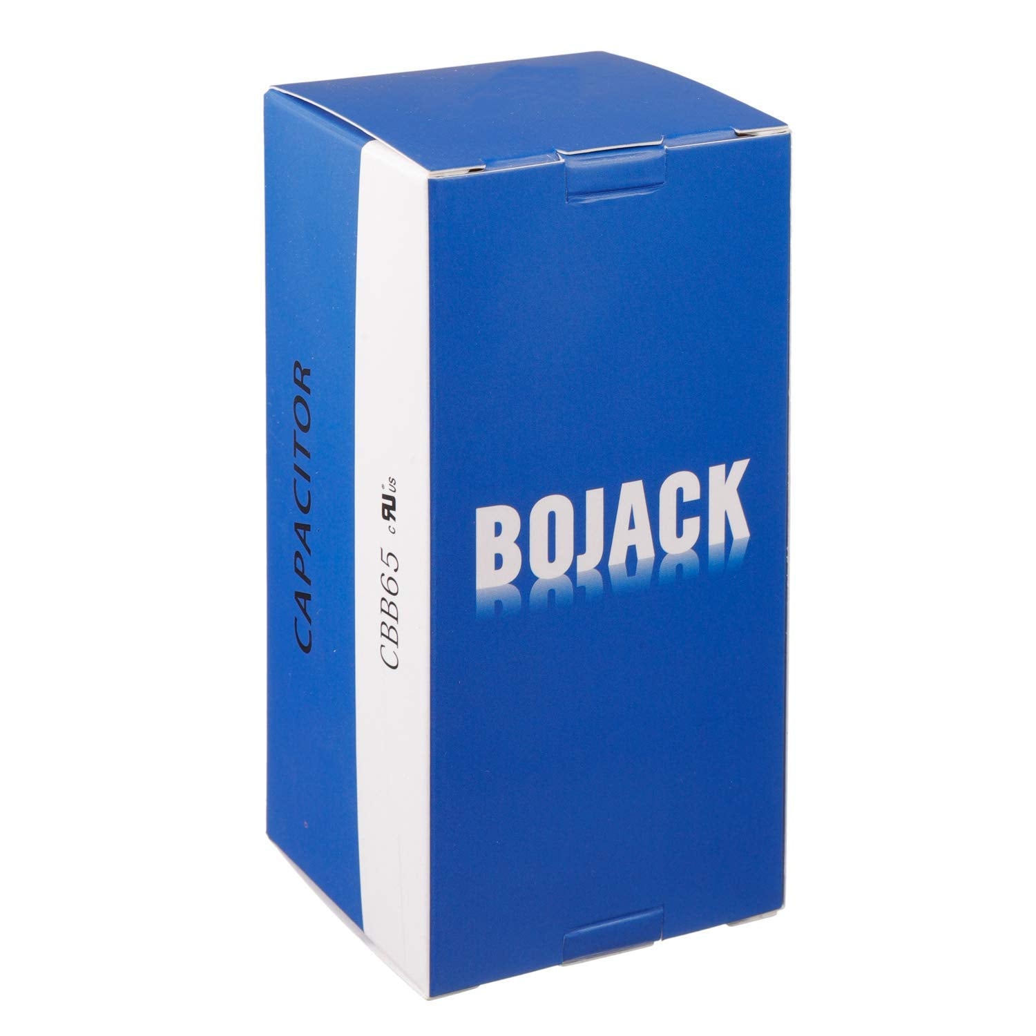 BOJACK condensador instalado en ventilador mejorando rendimiento de motor