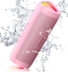 BolaButty vista frontal rosa con sonido potente y diseño portátil