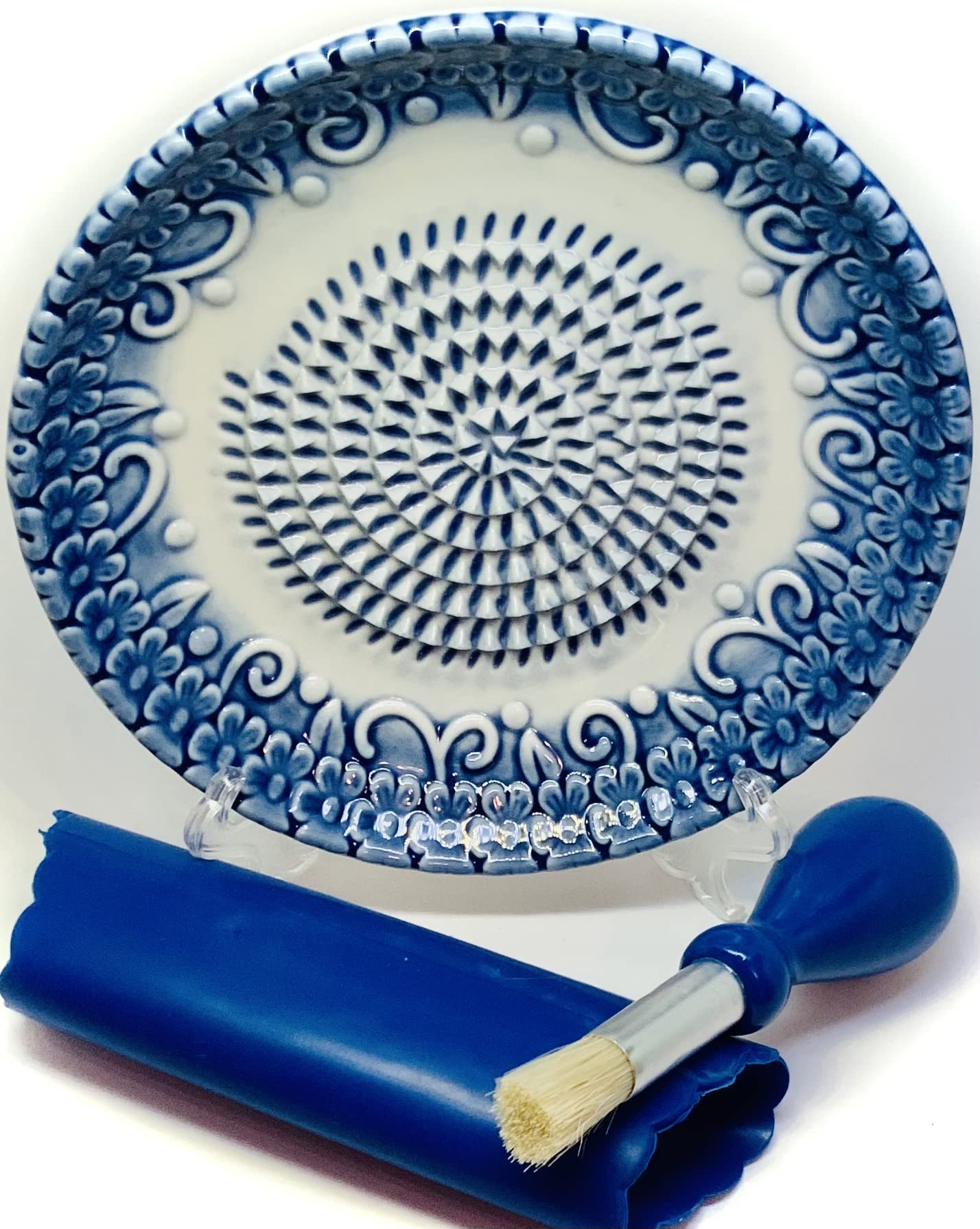 BonCera set montado en soporte decorativo listo en la encimera