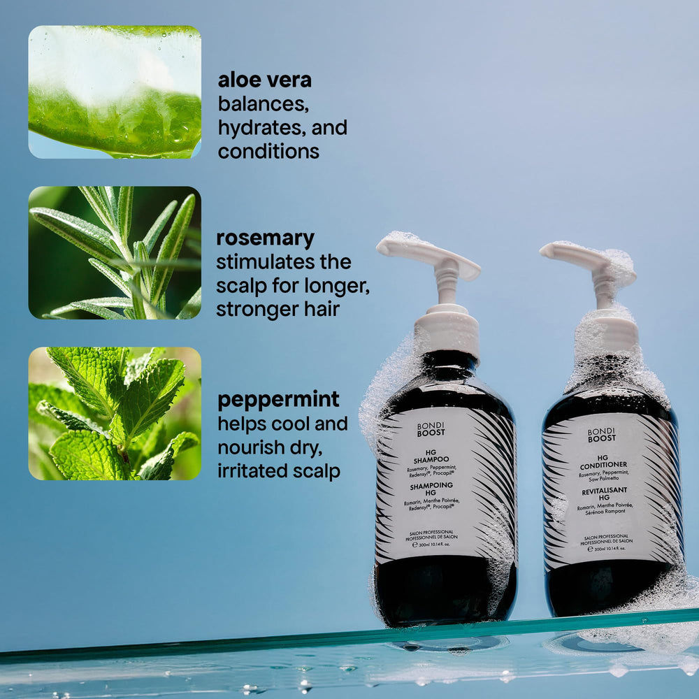 BONDIBOOST etiqueta con ingredientes clave naturales y péptidos